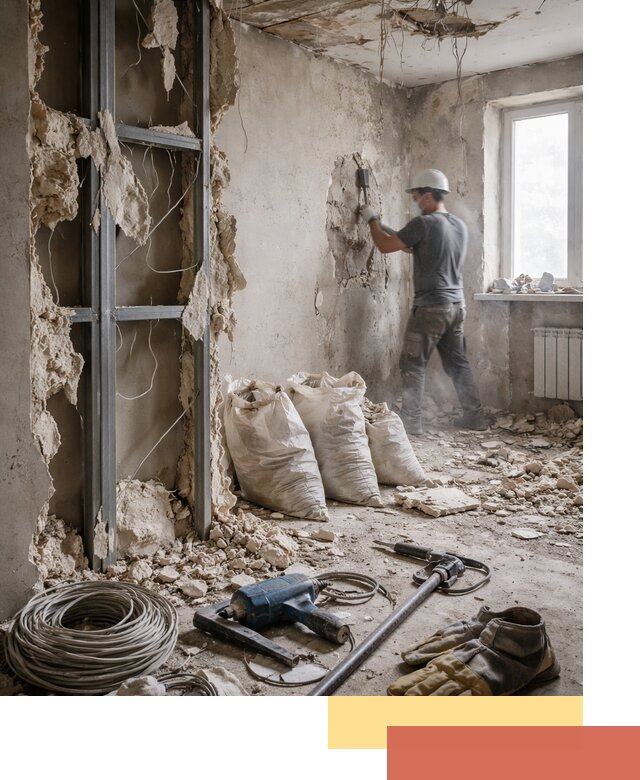 Профессиональный демонтаж зданий и конструкций в Троицке