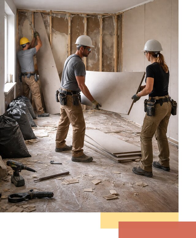 Демонтаж стеновых панелей в Троицке быстро и аккуратно