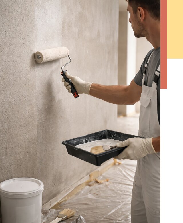 Грунтовка стен в Троицке от 2268 руб. м2 — быстро, недорого, с материалом | ОТДЕЛОЧНИК-Трц