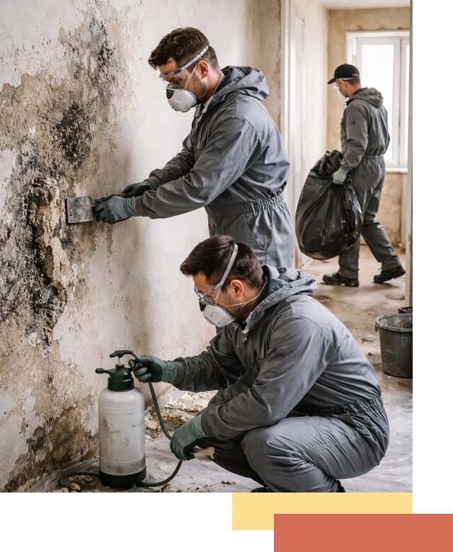 Удаление плесени со стен профессионально в Троицке