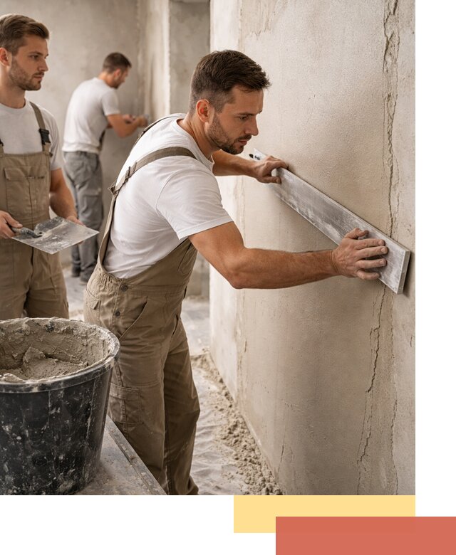 Штукатурка стен без маяков в Троицке быстро и качественно