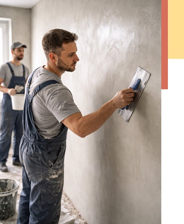 Глянцевание штукатурки стен в Троицке от 7733 руб. — услуги и затирка | ОТДЕЛОЧНИК-Трц