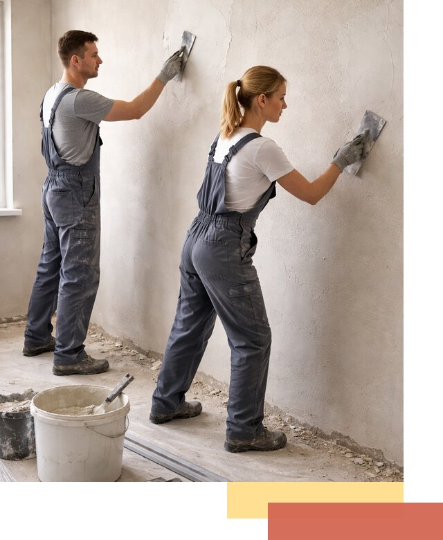 Штукатурка стен под обои в Троицке профессионально и быстро