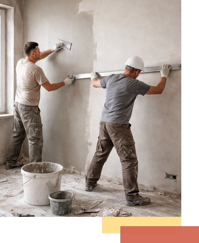 Штукатурка стен под покраску в Троицке качественно и быстро