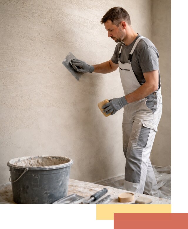 Декоративная штукатурка травертин в Троицке для стен и потолков