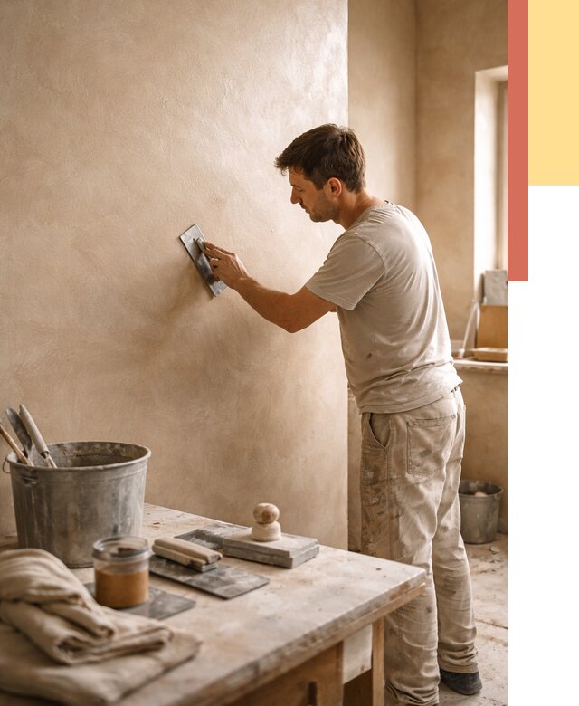 Марокканская штукатурка таделакт в Троицке под ключ от 4331 руб. | ОТДЕЛОЧНИК-Трц