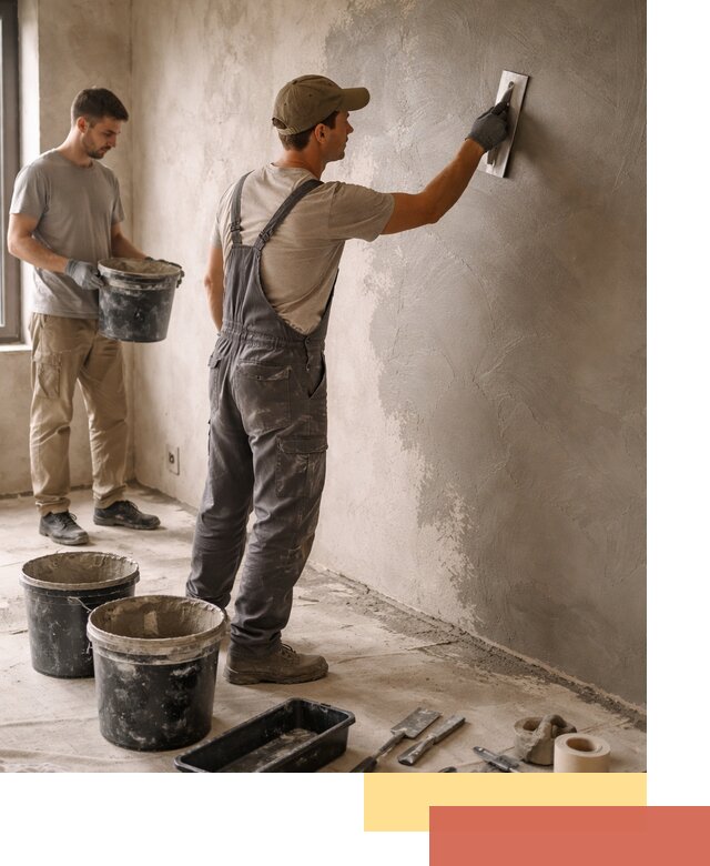 Нанесение микроцемента на стены в Троицке качественно и быстро