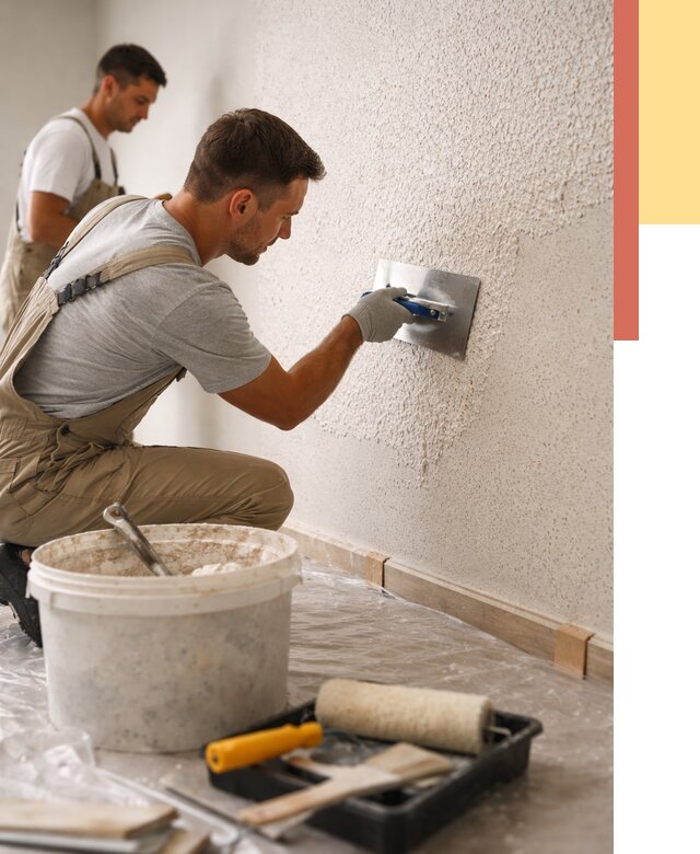 Нанесение жидких обоев в Троицке от 7733 руб./м2 — быстро и недорого | ОТДЕЛОЧНИК-Трц