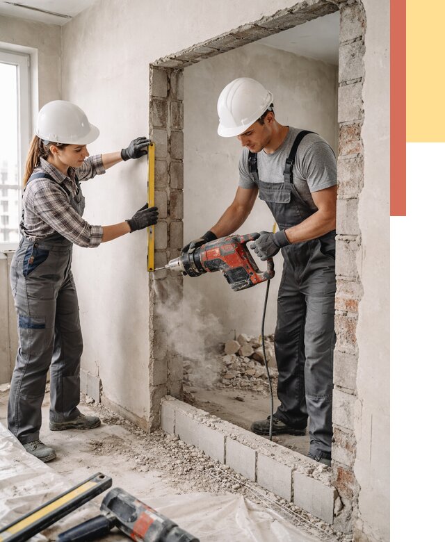 Создание проемов в стенах в Троицке от 6702 руб. — алмазная резка и расширение | ОТДЕЛОЧНИК-Трц