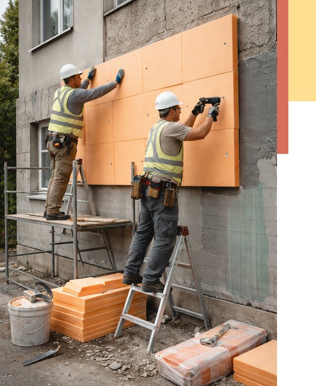 Утепление стен пеноплексом в Троицке от 1908 руб./м2 — быстро и недорого | ОТДЕЛОЧНИК-Трц