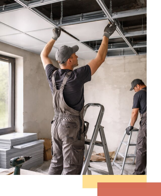 Монтаж кассетного потолка в Троицке качественно и быстро