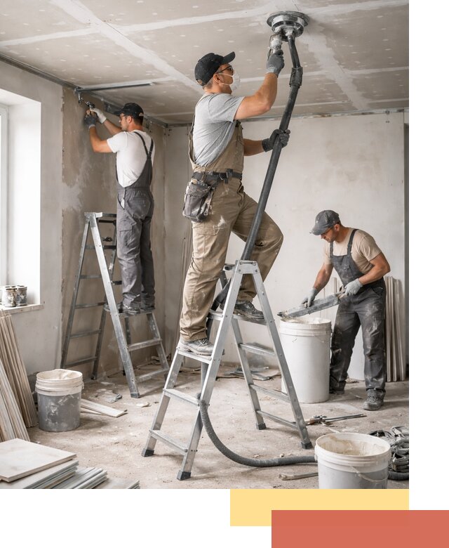 Ремонт потолка из гипсокартона в Троицке: быстрый и качественный монтаж