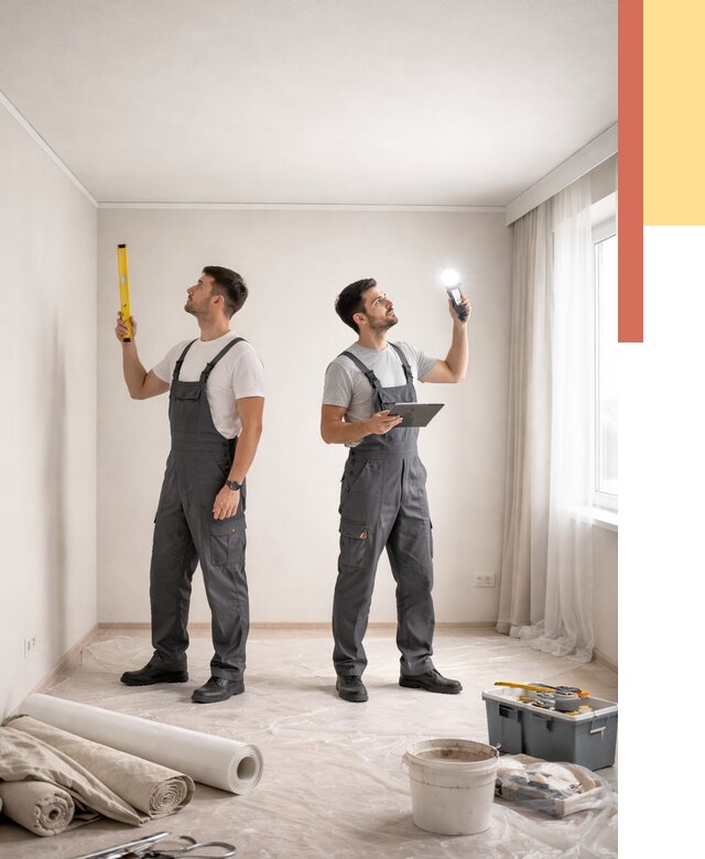 Отделка потолка в Троицке недорого от 773 руб/м2 | Услуги ОТДЕЛОЧНИК-Трц