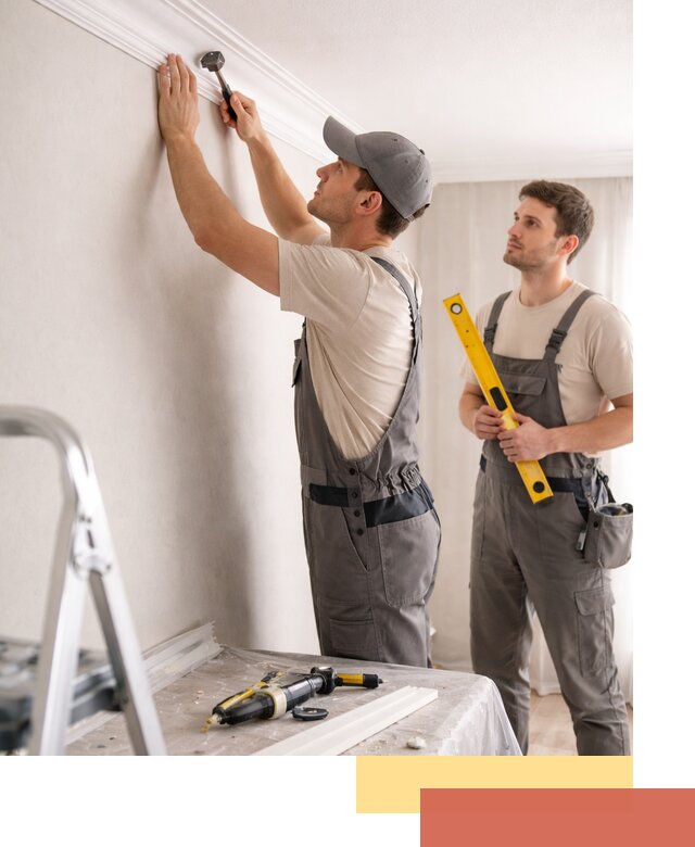 Монтаж потолочного плинтуса в Троицке качественно и быстро